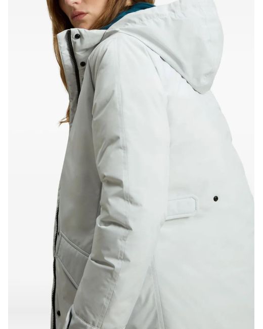 Woolrich White "Cloud" Coat