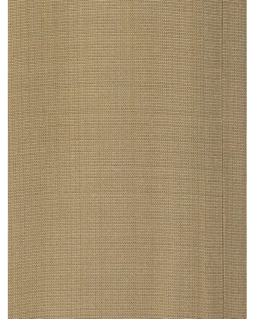 Roberto Cavalli Drapierte Hose in Natural für Herren