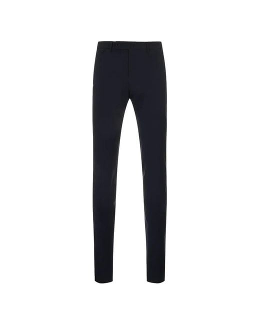 PT Torino Blue Active Slim-Fit Trousers for men
