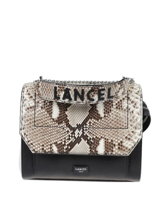 Borsa A Spalla Con Catena di Lancel in Gray