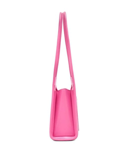 Marc Jacobs Pink The Glam Claw Clip Shoulder Bag
