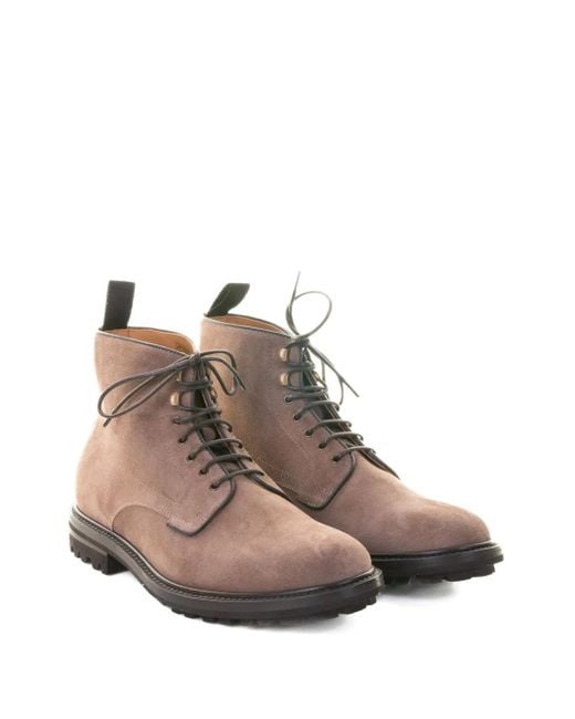 Henderson Brown Suede Boots for men