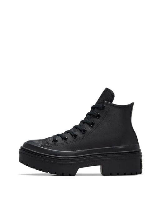 Converse High-Top Sneakers Met Chunky Zool in het Black