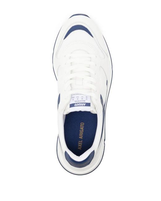 Axel Arigato White Rush Suede Sneakers for men