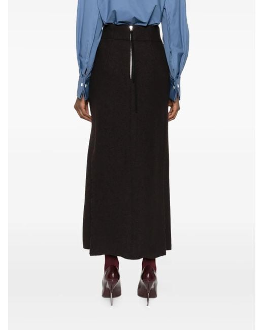 Lanvin Black High-Waisted Skirt