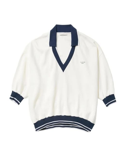 Pull À Col V 1989 STUDIO en coloris White