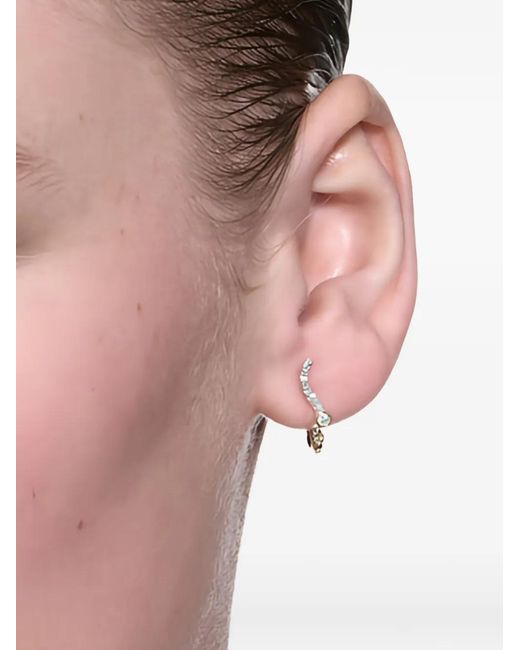 Maria Black Metallic 14K Recycled Versailles Lab-Grown Diamonds Earring
