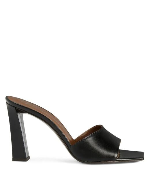 Giuseppe Zanotti Black 90Mm Talia Sandals