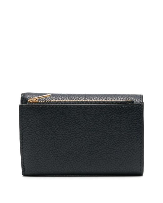 Mulberry Black Folded Wallet