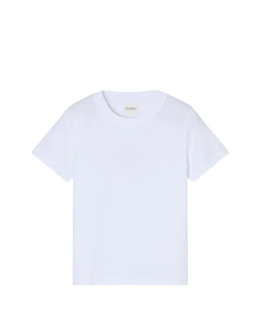 Closed White Printed T-Shirt