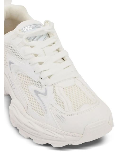Philipp Plein White Sneakers Pulse X