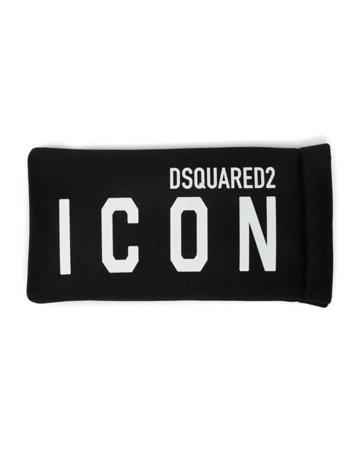 DSquared² Gray Icon Rectangle-Frame Sunglasses for men