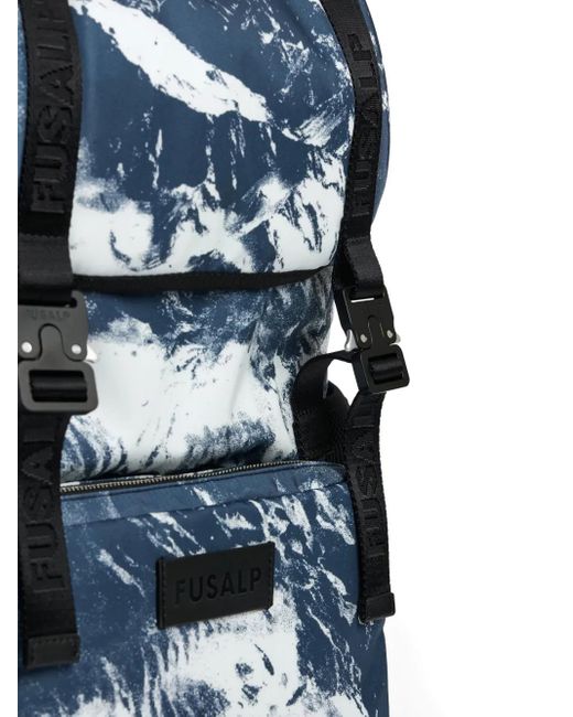 Fusalp Blue Zip-Fastening Backpack