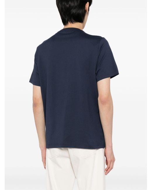 Michael Kors Blue Jumbo Empire Stripe T-shirt for men