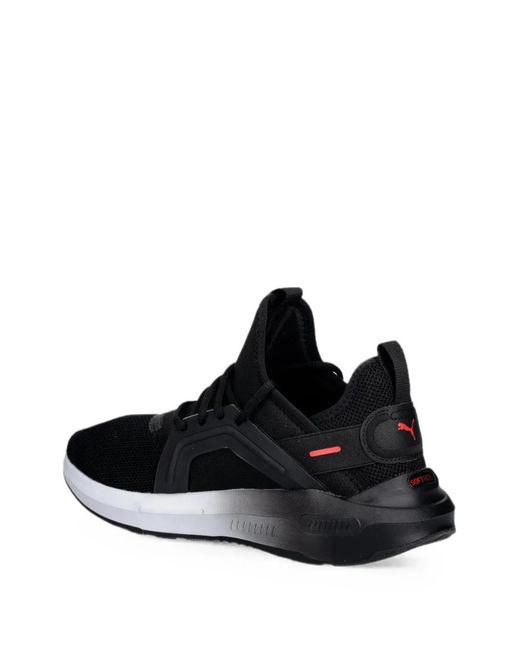 PUMA Black Softride Enzo 5 Panelled Sneakers for men