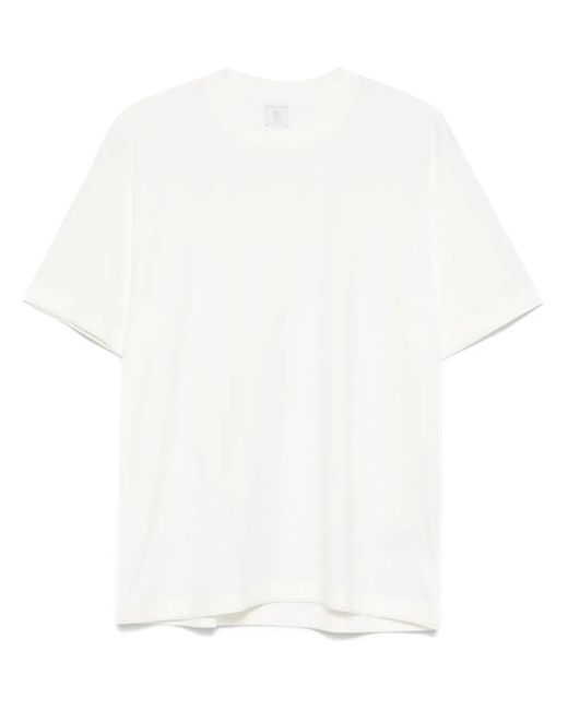 Eleventy White Jersey T-Shirt for men