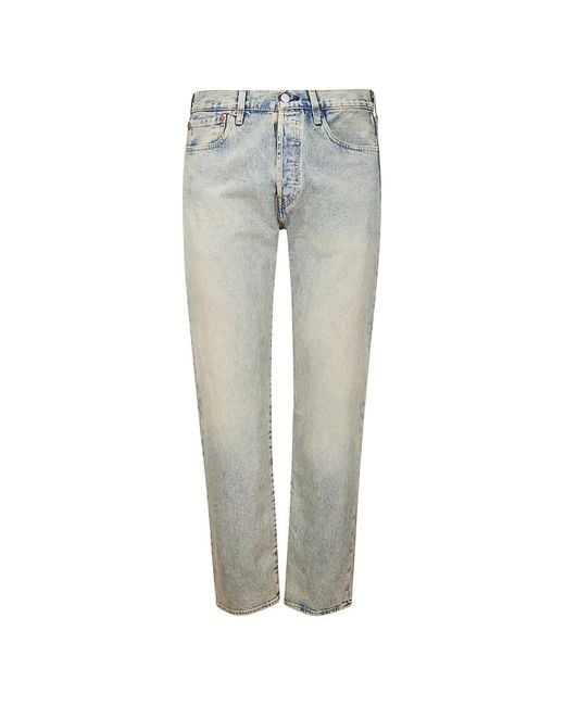 Levi's Gray 501 Original Denim for men