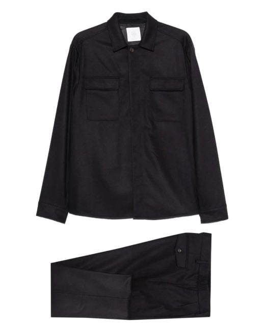 Eleventy Anzug mit Taschen in Black für Herren
