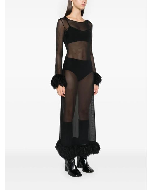 MARINE SERRE Black Dresses