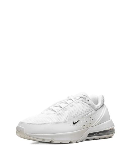 Nike White Air Max Pulse Perforated Sneakers for men