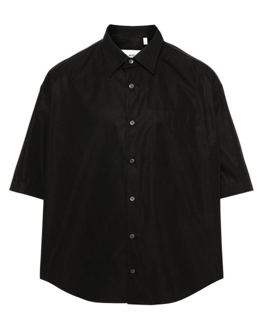 AMI T-shirt Met Logo Patroon in het Black voor heren