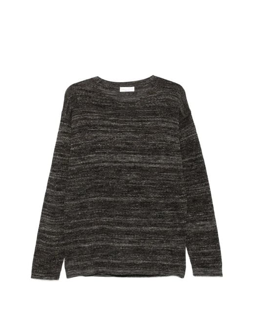 Roberto Collina Black T-Shirt À Encolure Ronde for men