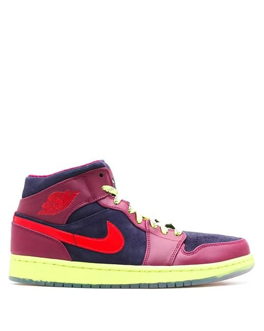 Nike Air 1 Mid Year Of The Snake Sneakers in het Pink voor heren