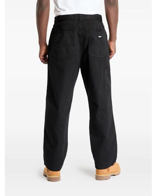 Carhartt Black Straight Leg Trousers for men