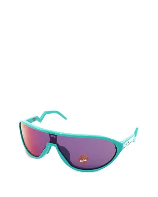 Oakley Blue Cmdn Geometric-Frame Sunglasses for men