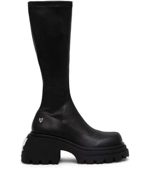 Naked Wolfe Black Scar Boots