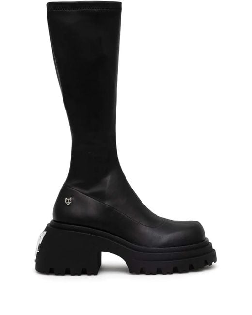 Naked Wolfe Scar ブーツ Black
