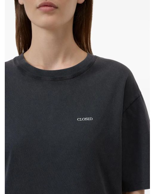 Closed Blue Relaxed T Shirt