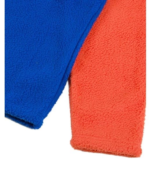 Polo Ralph Lauren Blue Colour-Block Logo Sweatshirt for men
