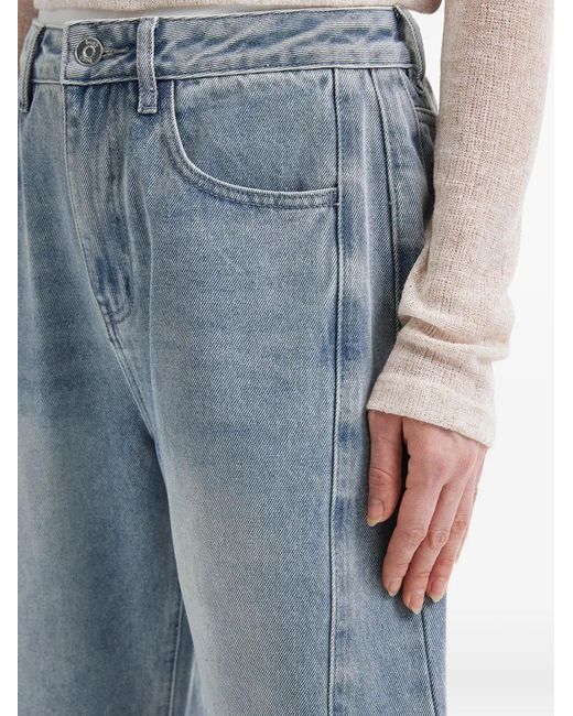 B+ AB Blue Five-Pocket Jeans
