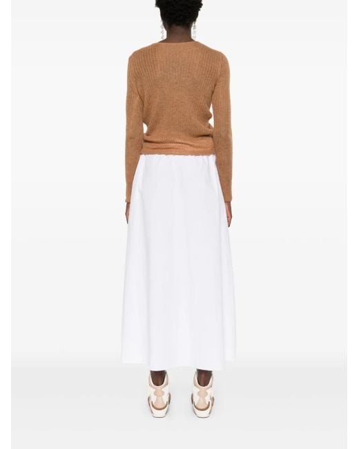 CECILIE BAHNSEN Brown Ussi Sweater