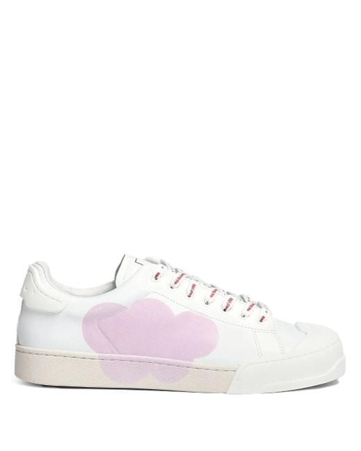 Marni Pink Duda Bumper Sneakers for men