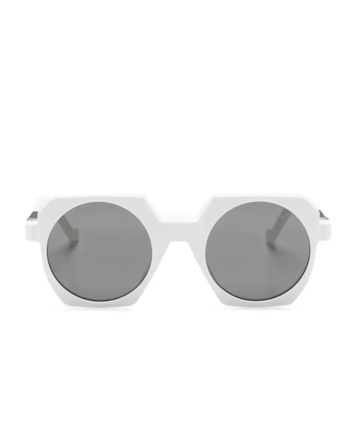 VAVA Eyewear Gray Geometric-Frame Sunglasses