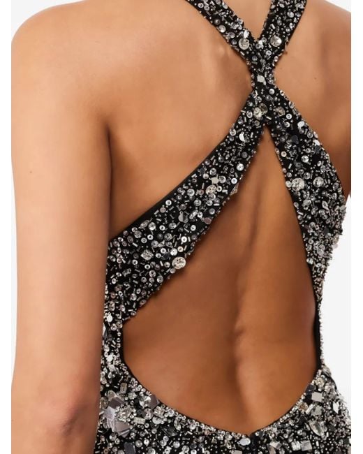Jenny Packham Black Pretty Things Minikleid