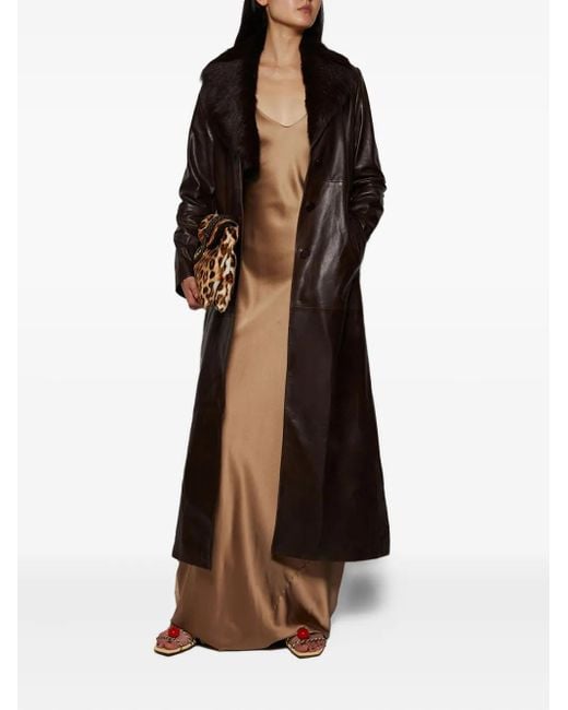 ÉTERNE Natural Slip Maxi Dress