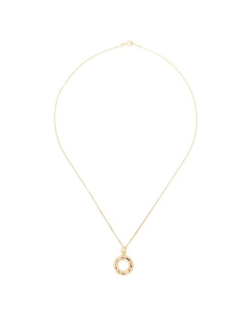 Completedworks White O-Pendant Necklace
