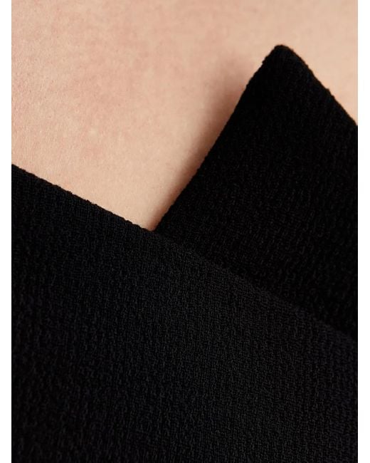 Roland Mouret オープンショルダーミニドレス Black