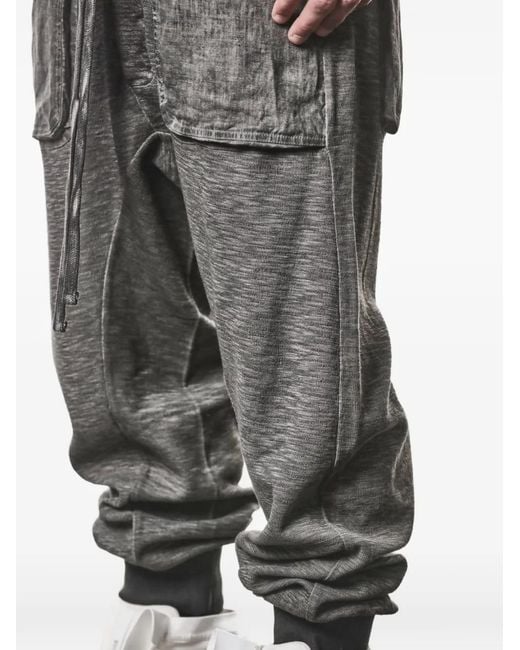 Thom Krom Gray Pantalon De Jogging À Poches Plaquées for men