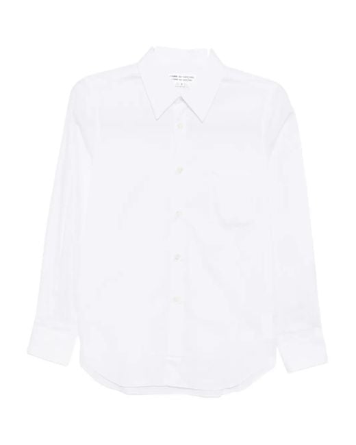 Comme des Garçons White Cotton Shirt