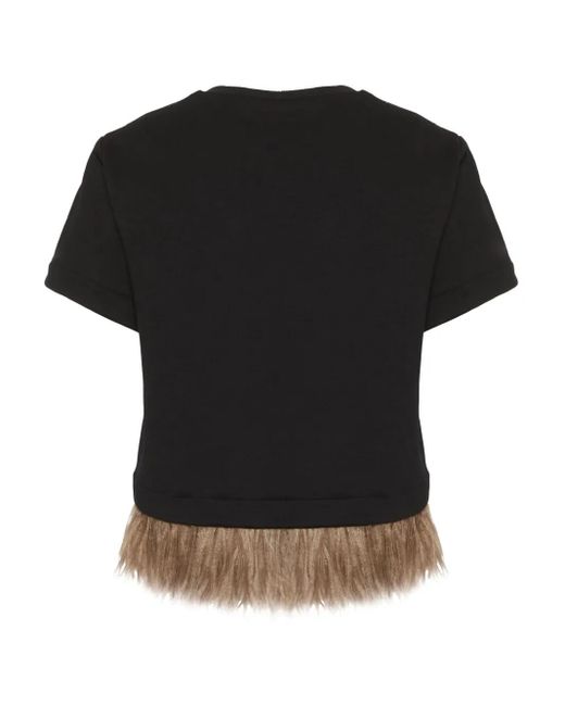 LaDoubleJ Black La Scala T-Shirt