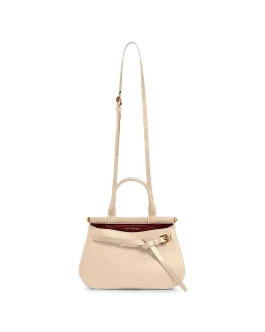 Antonio Marras Natural Small Tanit Buckle-Detail Shoulder Bag