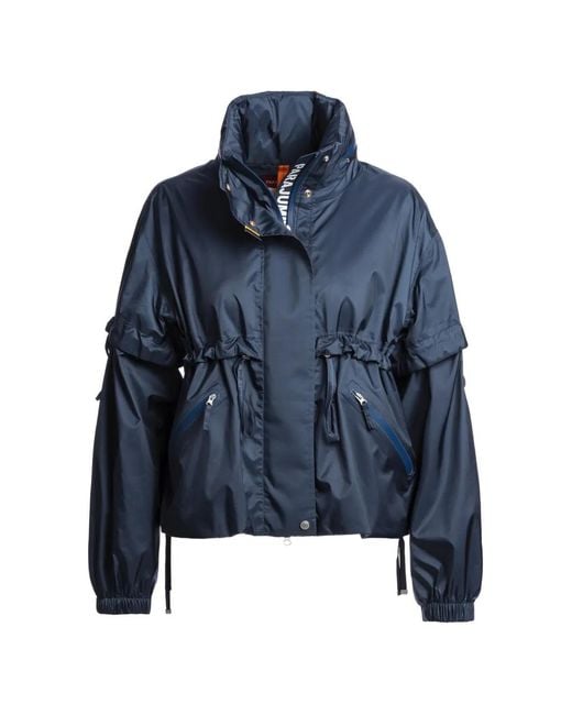 Parajumpers Blue Drawstring Jacket