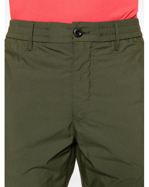 Pantalones ajustados con cordones Incotex de hombre de color Green