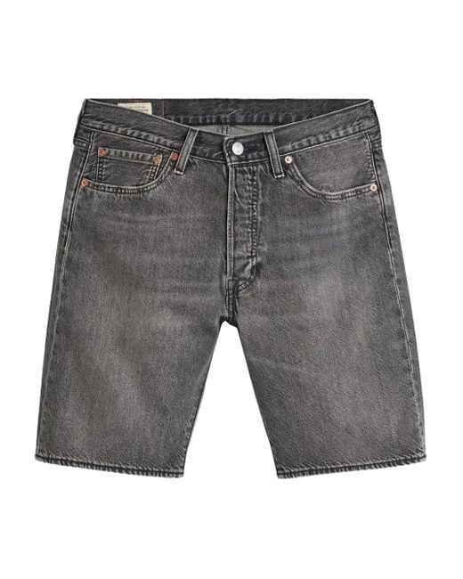 Pantalones vaqueros cortos 501 Levi's de hombre de color Gray