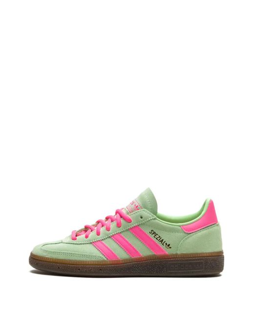 Adidas Green Spezial Lace-Up Sneakers for men