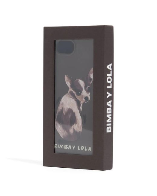 Bimba Y Lola Black Graphic Iphone 16 Case